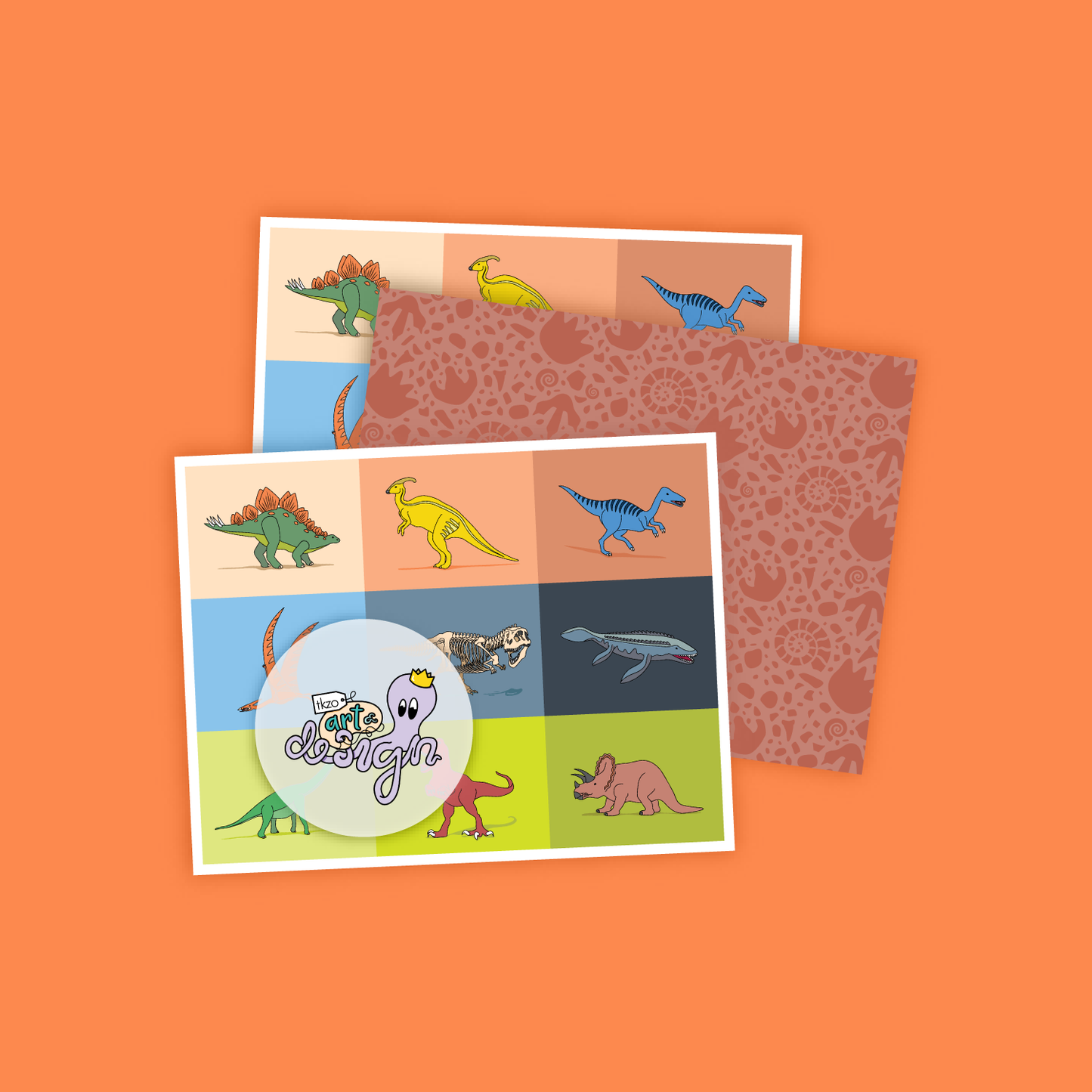 Dinosaur Matching Game