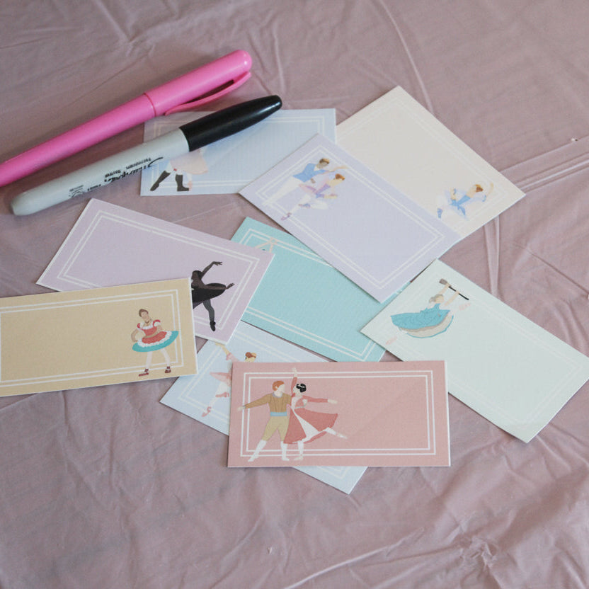 Ballet Dance Party Stationery