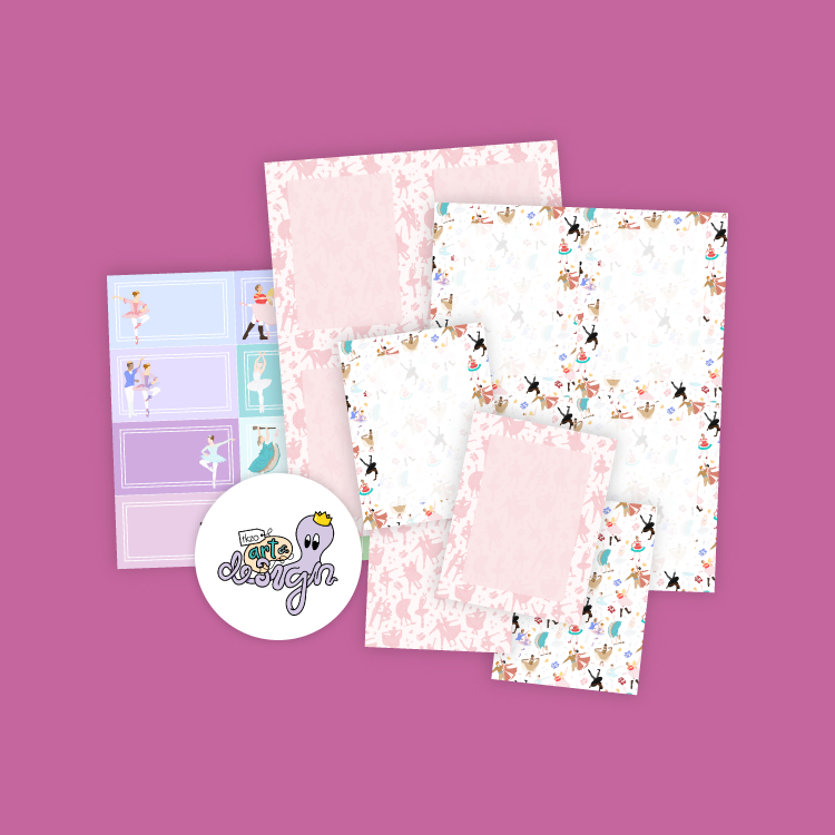 Ballet Dance Party Stationery